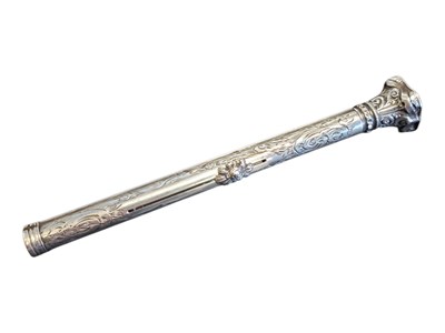 Lot 246 - 19TH CENTURY VICTORIAN PROPELLING DRAWER PENCIL