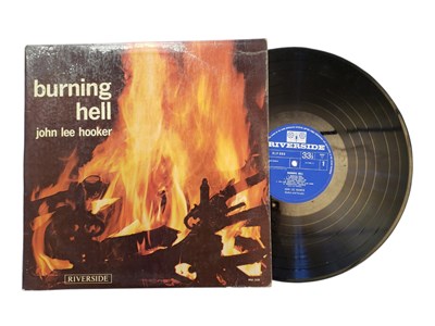 Lot 42 - JOHN LEE HOOKER - BURNING HELL - ORIGINAL UK 1964 LP VINYL PRESSING