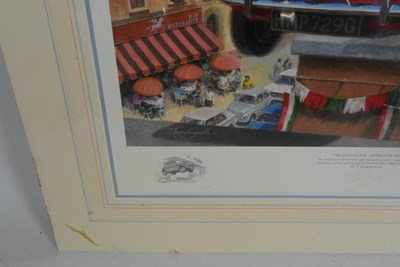 Lot 97 - THE ITALIAN JOB - TONY SMITH - LIMITED EDITION PRINT