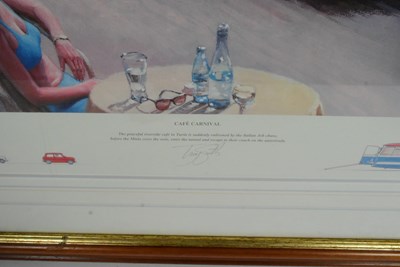 Lot 58 - THE ITALIAN JOB - TONY SMITH - LIMITED EDITION PRINT