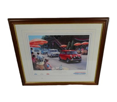 Lot 58 - THE ITALIAN JOB - TONY SMITH - LIMITED EDITION PRINT