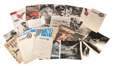 Lot 290 - THE BATTLE OF BRITAIN (1969) - ORIGINAL PRESS PACK + EXTRAS