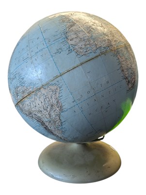 Lot 274 - RAND MCNALLY - VINTAGE MID CENTURY POLITICAL GLOBE