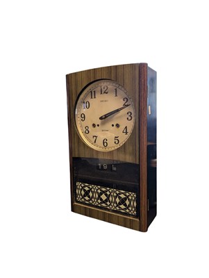 Lot 278 - SEIKO, JAPAN - VINTAGE 20TH CENTURY 30 DAY WALL CLOCK
