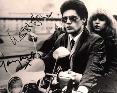 Lot 72 - QUADROPHENIA - LESLIE ASH & GARRY COOPER - SIGNED 8X10" - AFTAL
