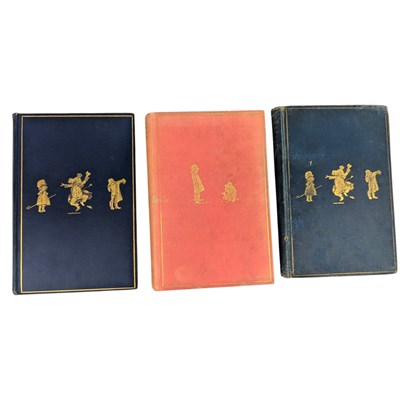 Lot 76 - MILNE, A.A. - THREE EARLY EDITIONS TO INCLUDE WHEN WE WERE VERY YOUNG AND THE HOUSE AT POOH CORNER