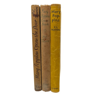 Lot 24 - TRAVERS, P.L. - MARY POPPINS, MARY POPPINS COMES BACK, & MARY POPPINS OPENS THE DOOR, 1ST EDITIONS