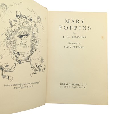 Lot 24 - TRAVERS, P.L. - MARY POPPINS, MARY POPPINS COMES BACK, & MARY POPPINS OPENS THE DOOR, 1ST EDITIONS