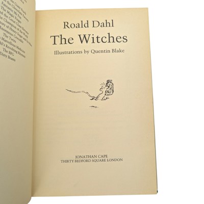 Lot 52 - DALH, ROALD - TWO FIRST EDITIONS - THE BFG AND THE WITCHES