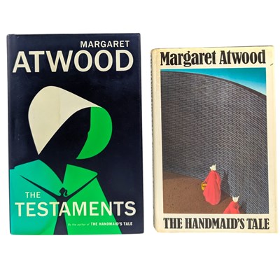 Lot 68 - ATWOOD, MARGARET - THE HANDMAID'S TALE & THE TESTAMENTS, FIRST EDITIONS