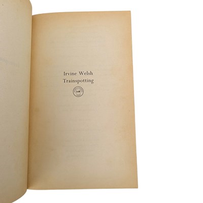 Lot 54 - WELSH, IRVINE - 1993 TRAINSPOTTING, FIRST EDITION