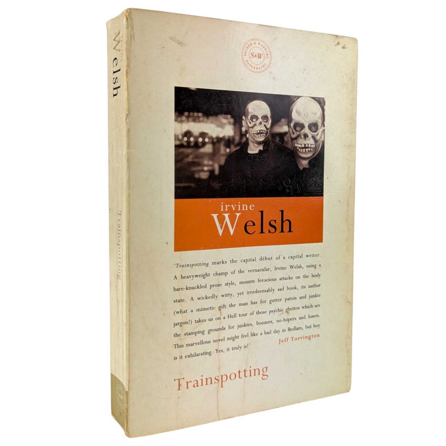 Lot 54 - WELSH, IRVINE - 1993 TRAINSPOTTING, FIRST EDITION