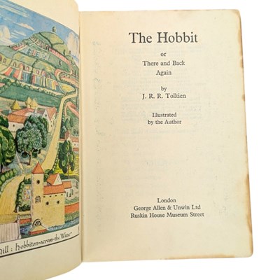 Lot 55 - TOLKIEN, J.R.R. - 1967 THE HOBBIT, THIRD EDITION WITH DUSTWRAPPER