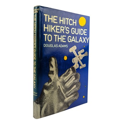Lot 56 - ADAMS, DOUGLAS - 1979 THE HITCH HIKER'S GUIDE TO THE GALAXY - FIRST EDITION