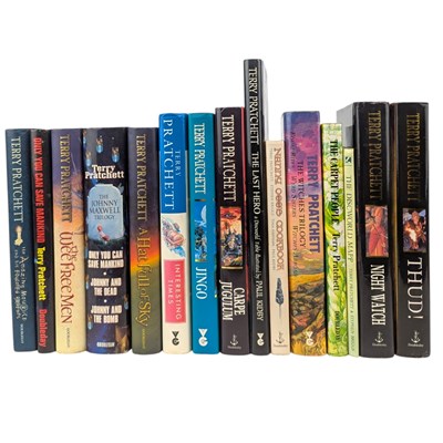 Lot 112 - PRATCHETT, TERRY - COLLECTION OF NOVELS, INC. FIRST EDITIONS