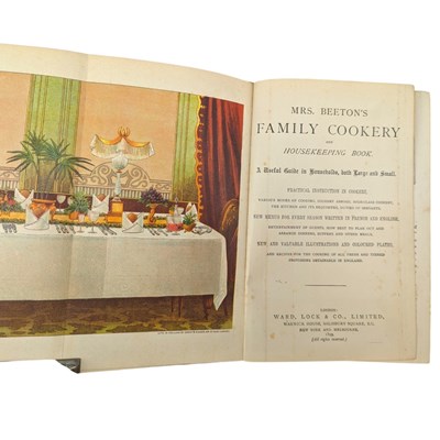 Lot 93 - COOKERY - SELECTION TO INCLUDE ELIZABETH DAVID, MRS BEETON, HILDA WHITLOW, ETC.