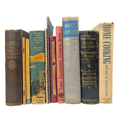 Lot 93 - COOKERY - SELECTION TO INCLUDE ELIZABETH DAVID, MRS BEETON, HILDA WHITLOW, ETC.