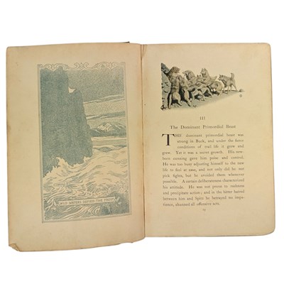 Lot 59 - LONDON, JACK - 1903 THE CALL OF THE WILD, FIRST EDITION, FIRST ISSUE