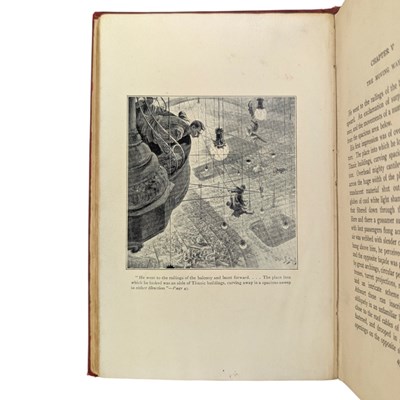 Lot 57 - WELLS, H.G. - 1899 WHEN THE SLEEPER WAKES, FIRST EDITION