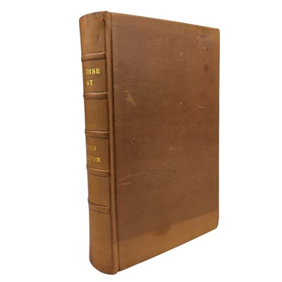 Lot 58 - MILTON, JOHN - 1707 PARADISE LOST, JACOB TONSON, EIGHTH EDITION