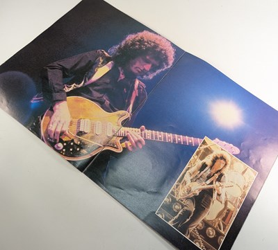Lot 300 - QUEEN (BAND) - FULLY AUTOGRAPHED 1980 TOUR PROGRAMME