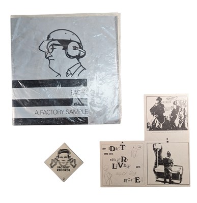 Lot 299 - FAC-2 FACTORY SAMPLE EP ORIGINAL UK COPY - FACTORY RECORDS