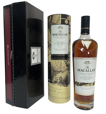 Lot 173 - JAMES BOND 007 - THE MACALLAN SINGLE MALT SCOTCH WHISKY 60TH ANNIVERSARY DECADE V