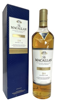 Lot 169 - THE MACALLAN HIGHLAND SINGLE MALT SCOTCH WHISKY GOLD DOUBLE CASK BOTTLE