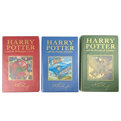 Lot 18 - ROWKING, J.K. - HARRY POTTER - SEVEN DELUXE EDITIONS