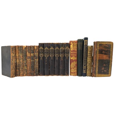 Lot 192 - POETRY - A SELECTION OF SMALL POETRY SETS TO INCLUDE TENNYSON AND WALTER SCOTT ETC