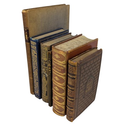 Lot 71 - SELECTION OF POETRY - FINE BINDINGS - TO INCLUDE TENNYSON, WORDSWORTH ETC