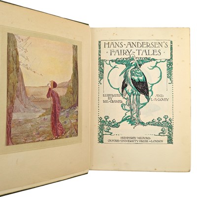Lot 13 - CRAMER, RIE; GOVEY, L.A. - 1936 HANS ANDERSEN'S FAIRY TALES - ILLUSTRATED GIFTBOOK