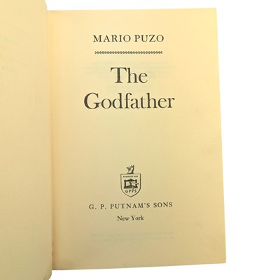 Lot 7 - PUZO, MARIO - 1969 THE GODFATHER, FIRST EDITION WITH DUSTWRAPPER
