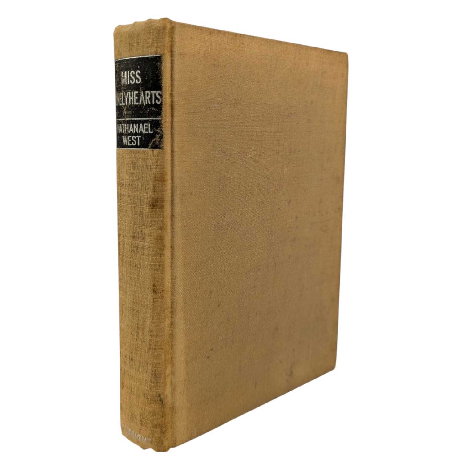 Lot 6 - WEST, NATHANAEL - 1933 MISS LONELYHEARTS, EXTREMELY RARE FIRST EDITION, FIRST ISSUE