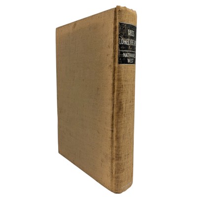Lot 6 - WEST, NATHANAEL - 1933 MISS LONELYHEARTS, EXTREMELY RARE FIRST EDITION, FIRST ISSUE