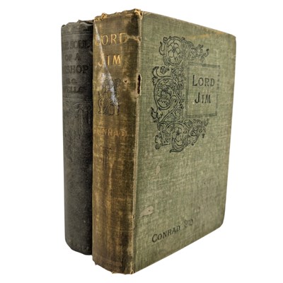 Lot 90 - CONRAD, JOSEPH - 1900 LORD JIM & WELLS, H.G. - 1917 THE SOUL OF A BISHOP, FIRST EDITIONS