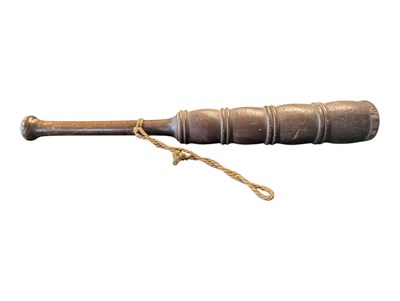 Lot 327 - EARLY 20TH CENTURY OAK FISHING PRIEST
