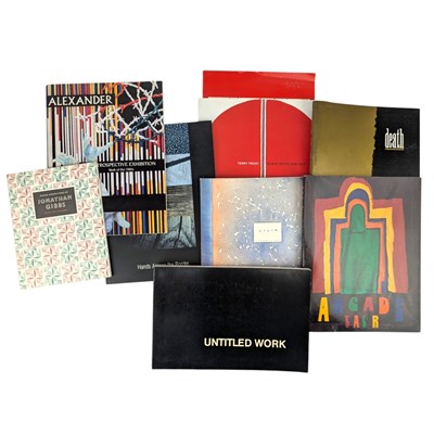 Lot 125 - ART PROGRAMMES - A VARIETY TO INCLUDE STEPHEN CARTER, TERRY FROST AND JONATHAN GIBBS