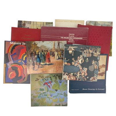 Lot 179 - A SELECTION OF ART PROGRAMMES TO INCLUDE ELIOT HODGKIN, CHARLES HEATH ROBINSON ETC