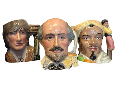 Lot 79 - ROYAL DOULTON - THE SHAKESPEAREAN COLLECTION - CHARACTER JUGS