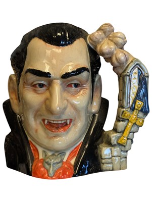 Lot 80 - ROYAL DOULTON - COUNT DRACULA - CHARACTER JUG