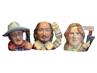 Lot 83 - ROYAL DOULTON - CHARACTER / TOBY JUGS - COLLECTION OF THREE