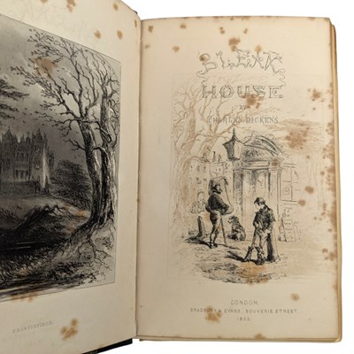 Lot 80 - DICKENS, CHARLES - 1853 BLEAK HOUSE, FIRST EDITION