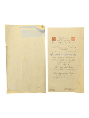 Lot 308 - PARKER - RMS QUEEN ELIZABETH PEN & LAUNCH INVITATION