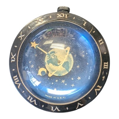 Lot 306 - 1930S WESTCLOX ART DECO CELESTIAL CLOCK