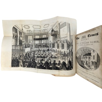 Lot 82 - A COMPILATION OF TRIAL REPORTS FROM THE MID-19TH C. TO INCLUDE THE TRIAL OF DR E. W. PRITCHARD ETC