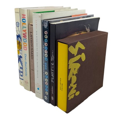 Lot 104 - ART - A SELECTION OF LARGE HARDBACK ART BOOKS TO INCLUDE DON BACHARDY AND MARIO SIRONI ETC