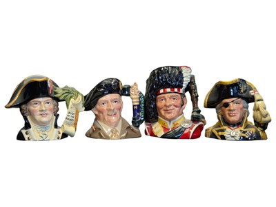 Lot 89 - ROYAL DOULTON - COLLECTION OF HAND CRAFTED CHARACTER JUGS