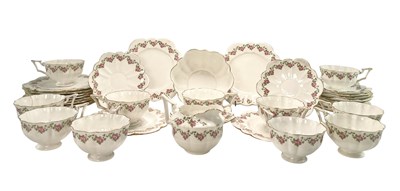 Lot 106 - WILEMAN & CO FOR FOLEY CHINA - EARLY 20TH CENTURY TEN PEOPLE PART TEA SERVICE