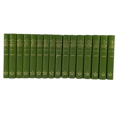 Lot 85 - BURKE, EDMUND - 1826 THE WORKS OF THE RIGHT HON. EDMUND BURKE, 16 VOLS